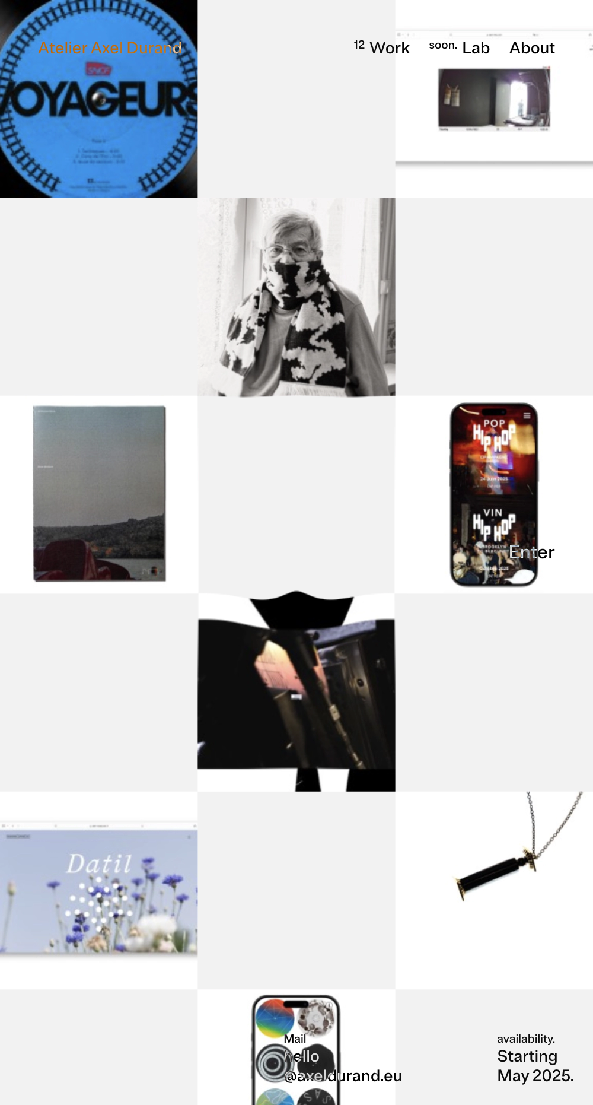 Atelier Axel Durand (Mobile)