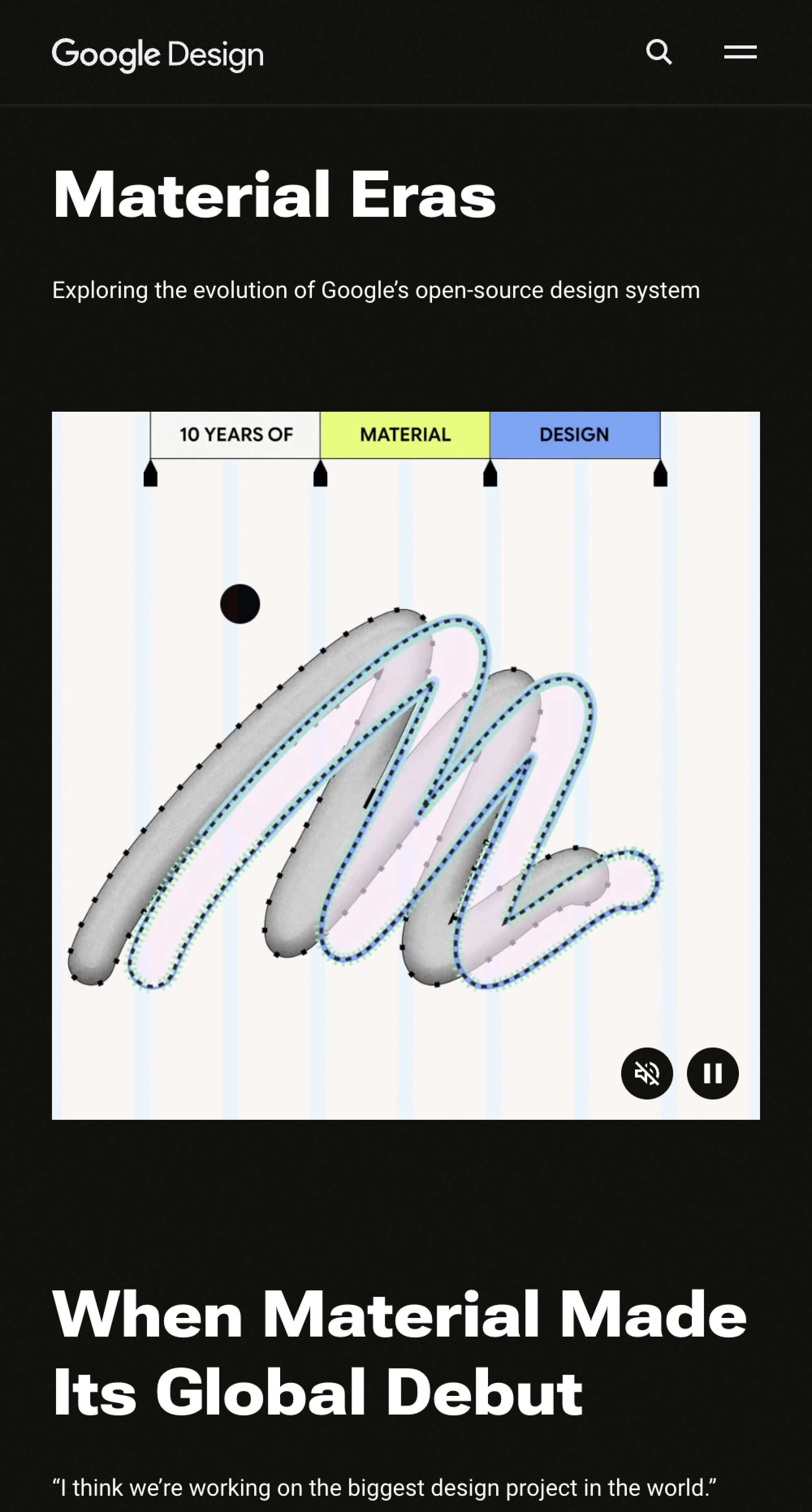 Google Design (Mobile)