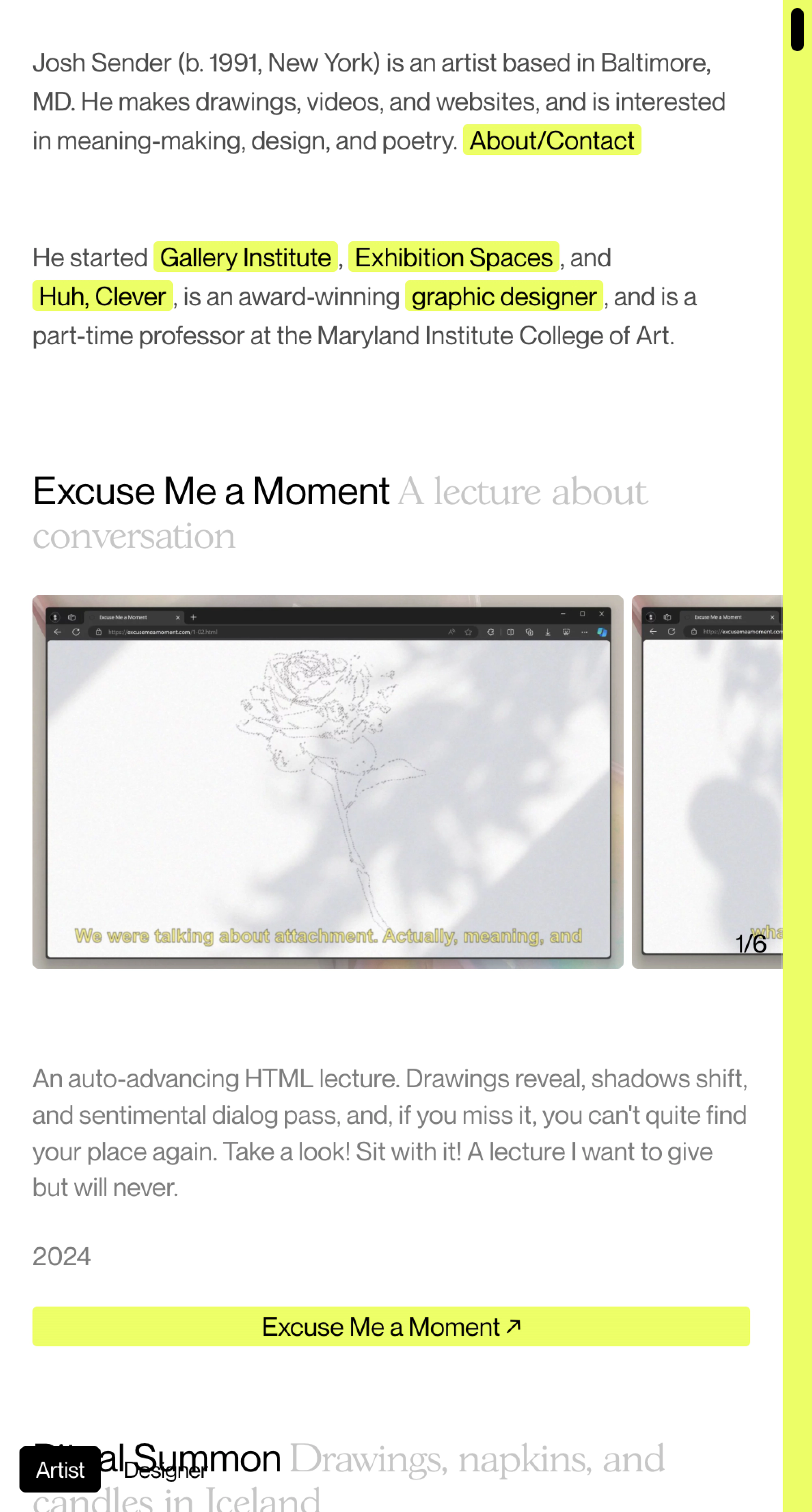 Josh Sender (Mobile)