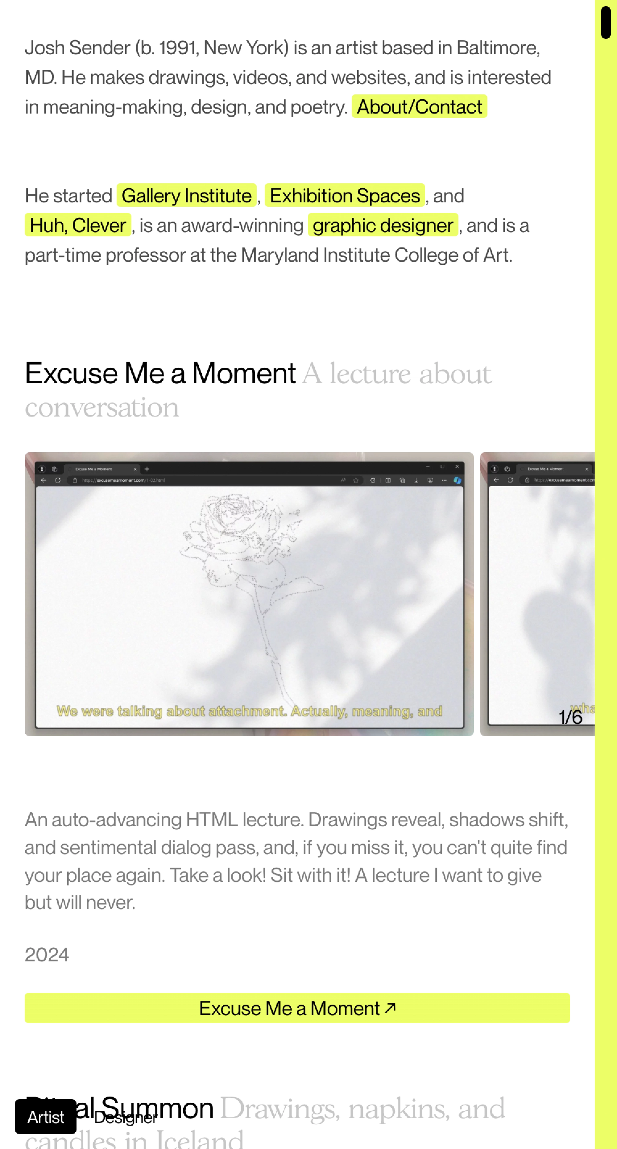 Josh Sender (Mobile)