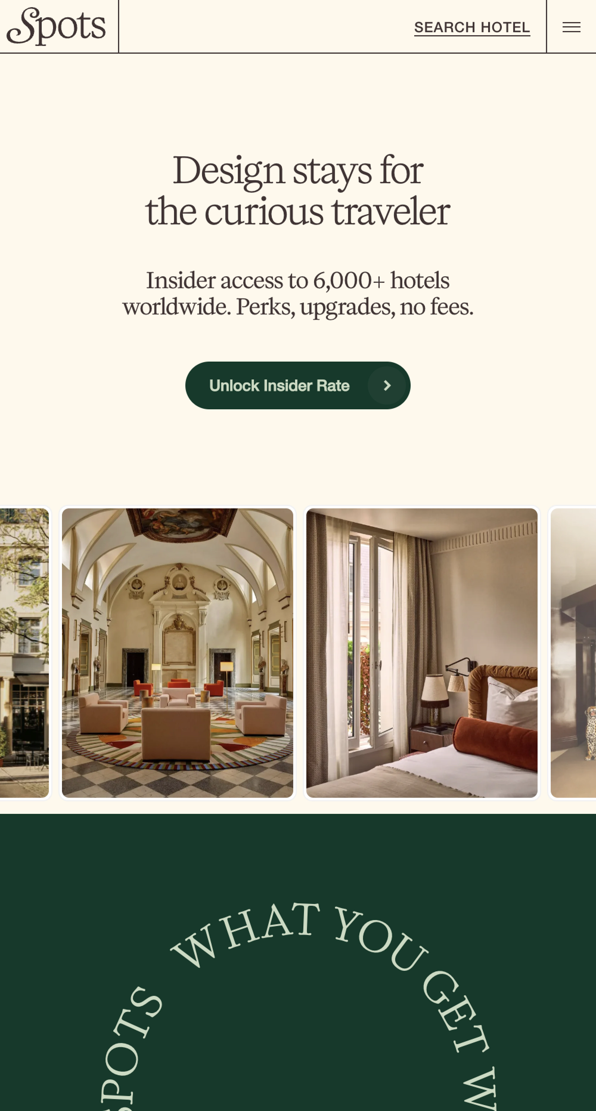 Spots Travel (Mobile)