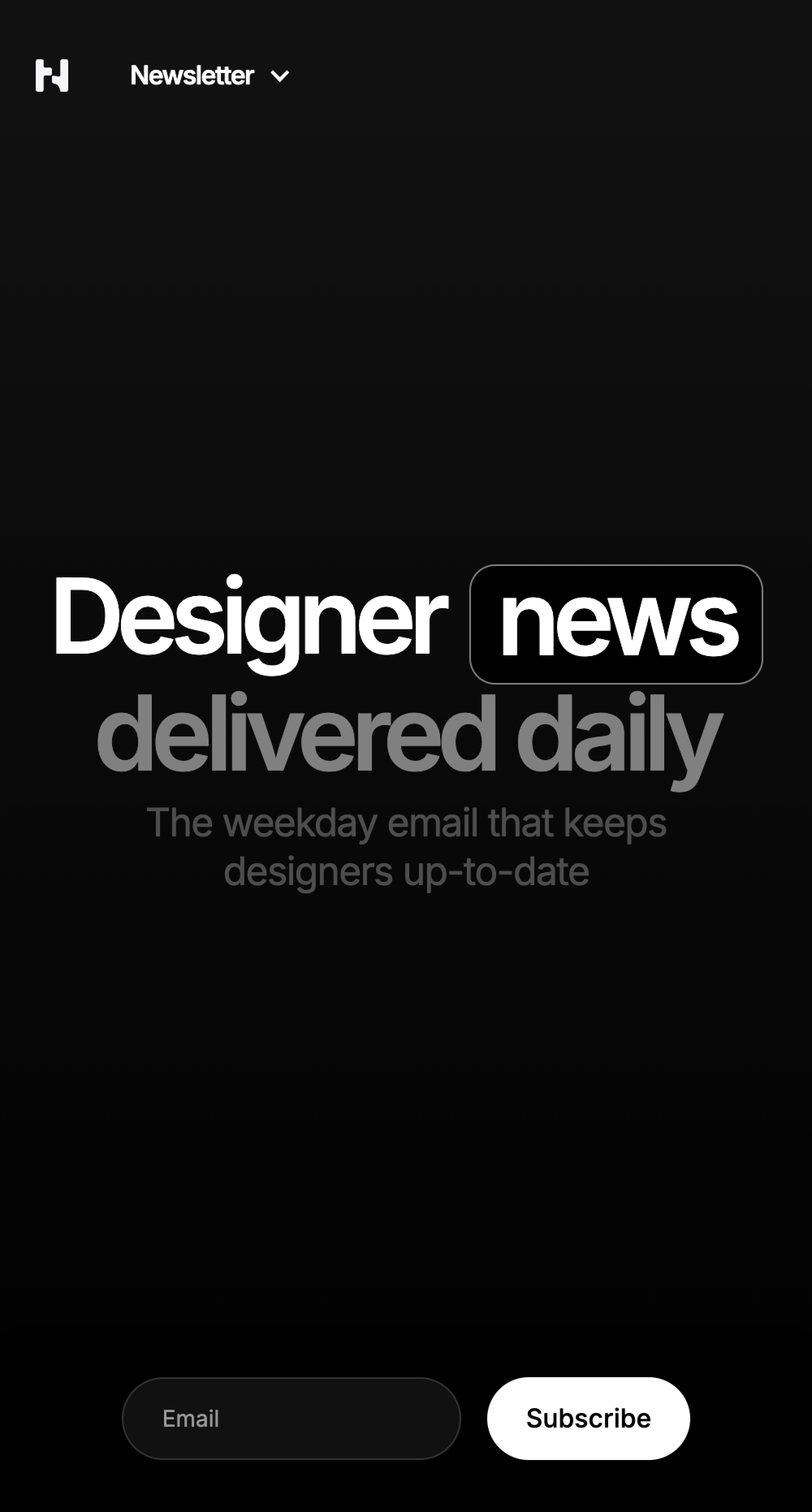 Today in Design (Mobile)